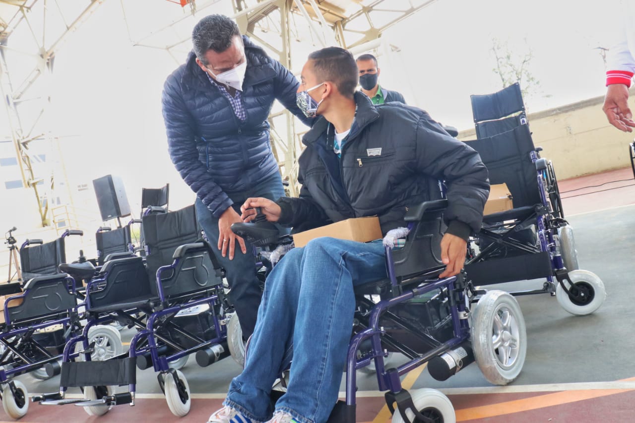 $160 millones en ayudas técnicas para personas con discapacidad de Soacha -  Pronto Noticias