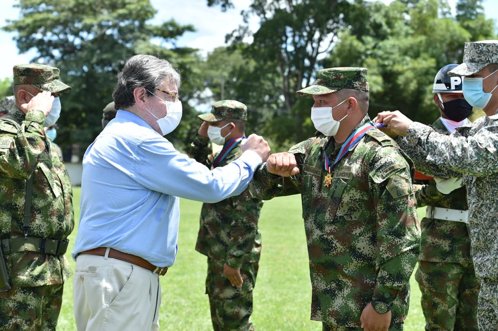 Ceremonia militar de transmisión de mando del Comando Conjunto No. 4 ‘Orinoquía’