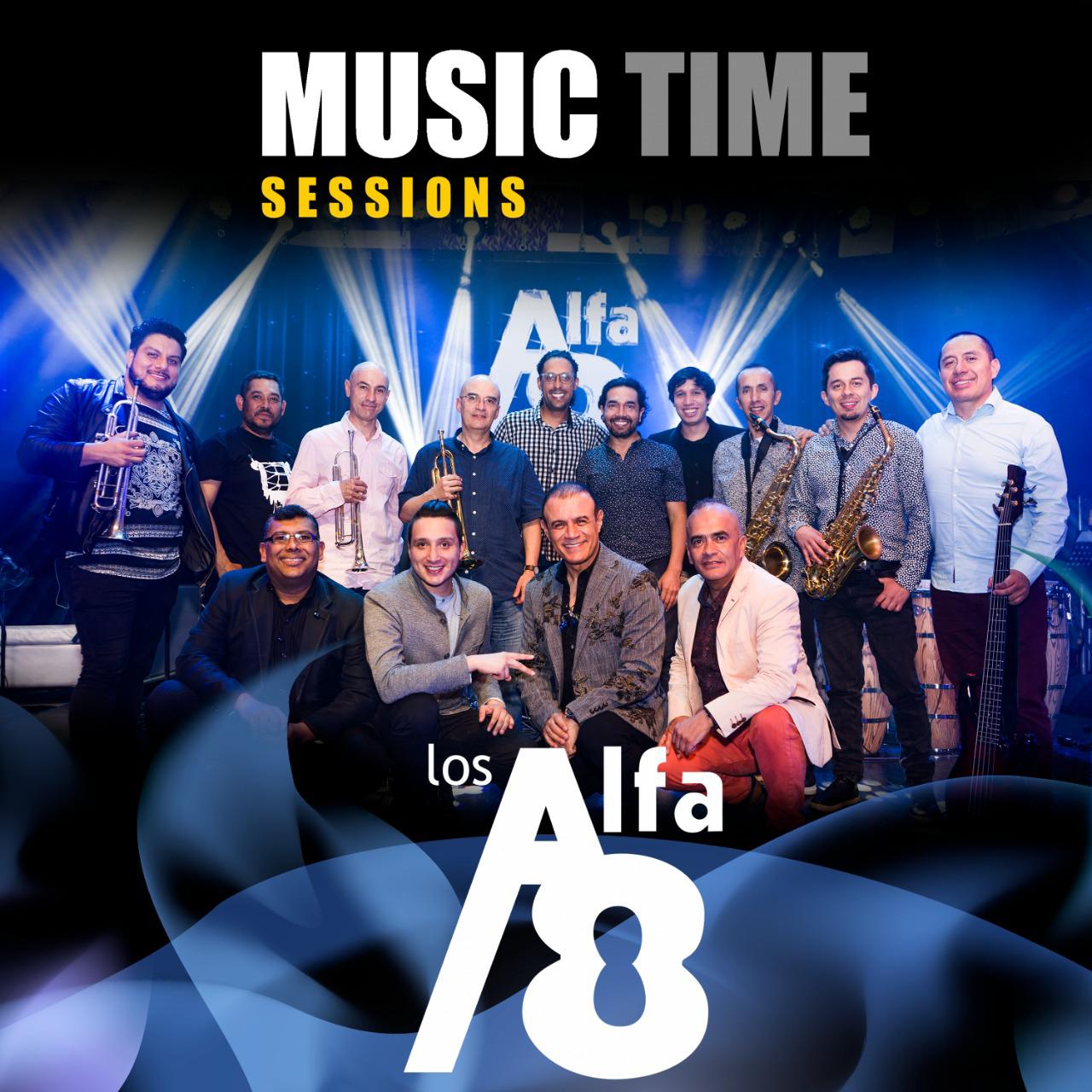 LOS ALFA 8 PRESENTARON SU NUEVO ALBUM, “MUSIC TIME SESSIONS”.