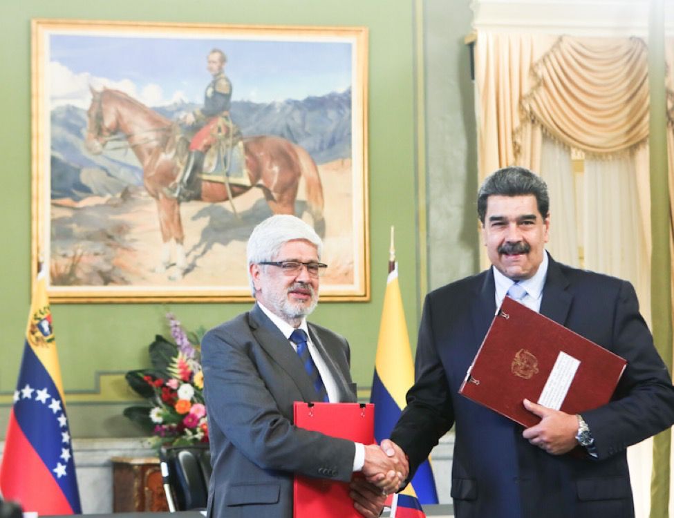 Colombia y Venezuela firmaron acuerdo para promover la inversión transfronteriza