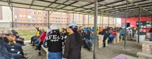 La prevención del acoso callejero llega a las obras del Metro de Bogotá.