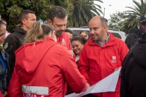 Alcalde Galán habilita más de 5.800 m² de vías en <div>Álamos y Santa Mónica</div>