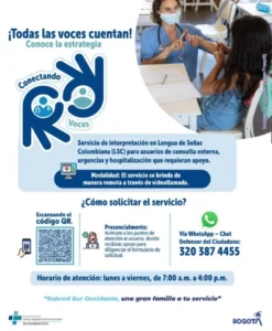 Conectando Voces: la estrategia que elimina barreras de comunicación para personas con discapacidad auditiva.