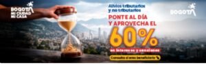 Ahora los alivios se consultan y gestionan en línea: Hacienda Bogotá habilita la plataforma para acceder a este beneficio.